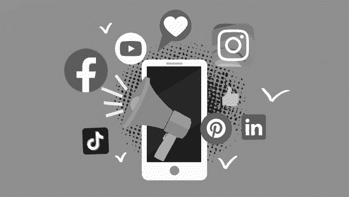 illustration du social media par l'agence de communication GW