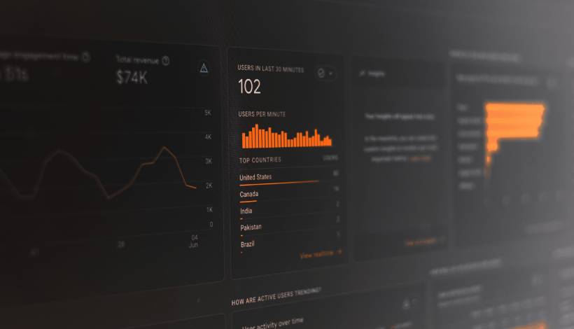 courbe trafic sea analytics