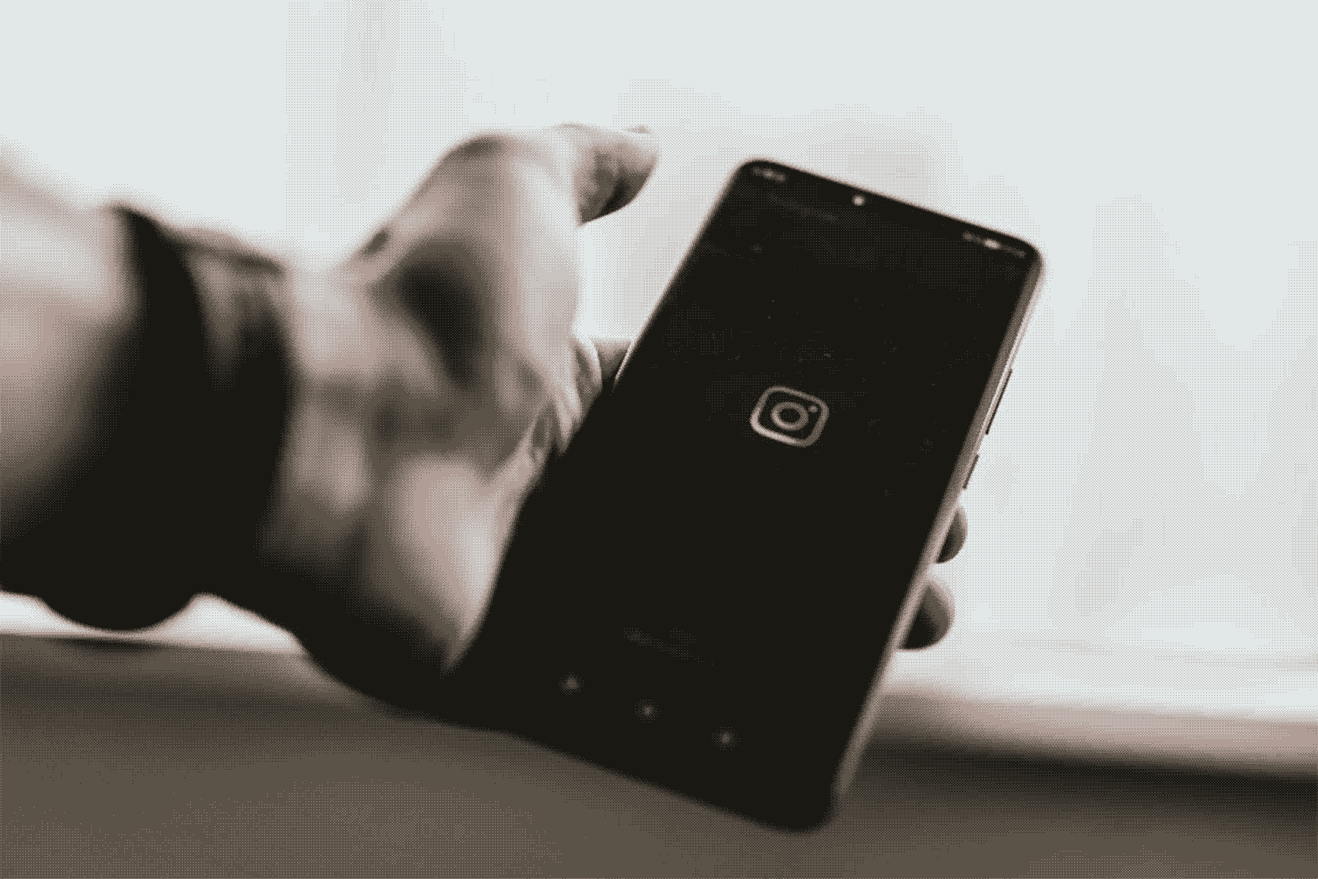 instagram sur smartphone